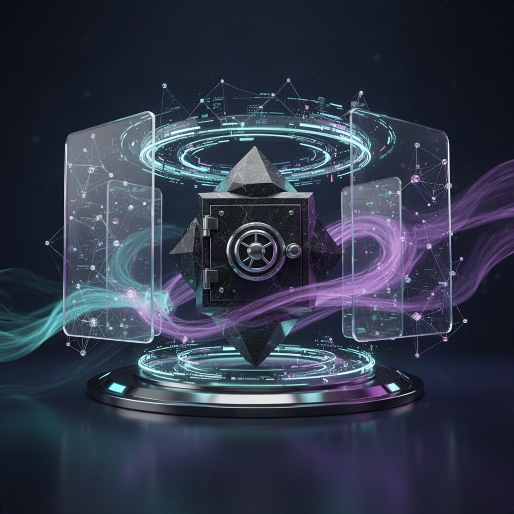 Exodus Wallet shown as a multi-asset crypto portfolio interface on desktop and mobile screens